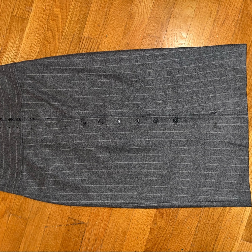Ralph Lauren Black Label Gray Pencil Skirt